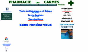 Pharmaciedescarmes.fr thumbnail