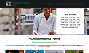 Pharmacieprincipalepertuis.com thumbnail