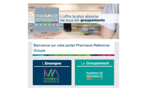 Pharmaciereferencegroupe.fr thumbnail