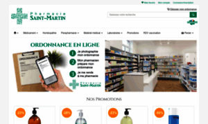 Pharmaciesaintmartin.fr thumbnail