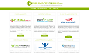Pharmaciesenligne.info thumbnail
