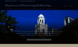 Pharmacology.georgetown.edu thumbnail