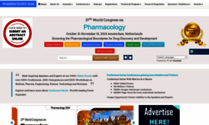 Pharmacology.pharmaceuticalconferences.com thumbnail