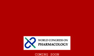 Pharmacologycongress.com thumbnail