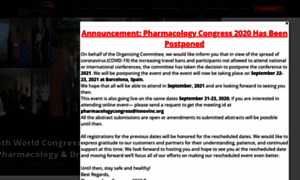 Pharmacologycongress.org thumbnail