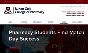 Pharmacy.arizona.edu thumbnail