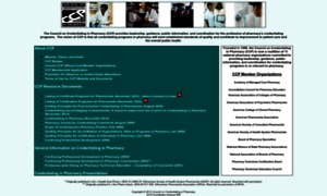 Pharmacycredentialing.org thumbnail