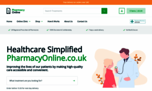 Pharmacyonline.co.uk thumbnail