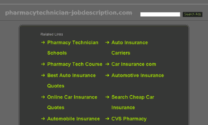 Pharmacytechnician-jobdescription.com thumbnail