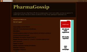 Pharmagossip.blogspot.com thumbnail