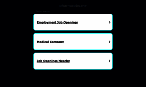 Pharmajobs.me thumbnail