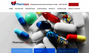 Pharmcarepharmacy.com thumbnail