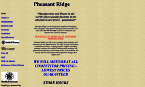 Pheasantridgeguns.com thumbnail