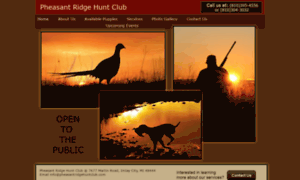 Pheasantridgehuntclub.com thumbnail