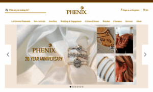 Phenixjewellery.com thumbnail