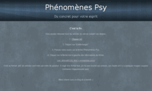 Phenomenes-psy.com thumbnail