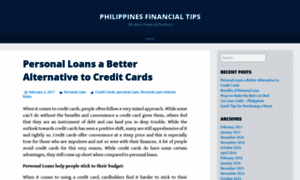 Phfinancialtips.wordpress.com thumbnail