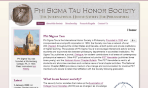 Phi-sigma-tau.org thumbnail