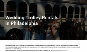 Philadelphia-wedding-trolley-rental.com thumbnail