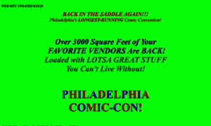 Philadelphiacomic-con.com thumbnail