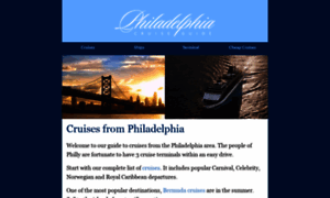 Philadelphiacruiseguide.com thumbnail