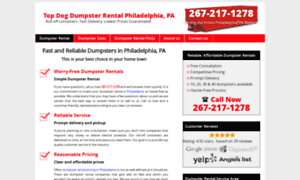 Philadelphiapadumpsterrental.com thumbnail