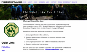 Philadelphiatrailclub.org thumbnail