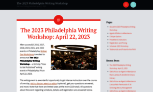 Philadelphiawritingworkshop.com thumbnail