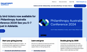 Philanthropy.org.au thumbnail