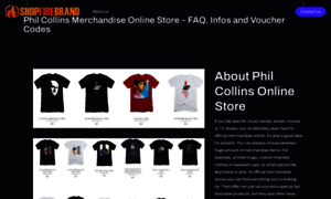 Philcollins.shopfirebrand.com thumbnail