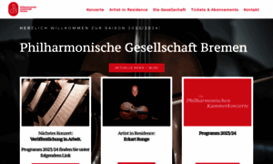 Philharmonische-gesellschaft-bremen.de thumbnail