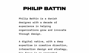 Philipbattin.com thumbnail