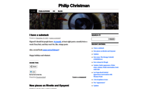 Philipchristman.com thumbnail