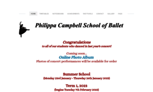 Philippacampbellschoolofballet.co.nz thumbnail