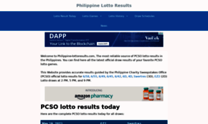 Philippine-lottoresults.com thumbnail