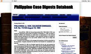 Philippinecasedigests.blogspot.com thumbnail