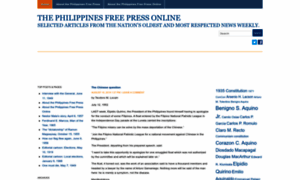 Philippinesfreepress.wordpress.com thumbnail