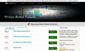 Philipsarena.ticketoffices.com thumbnail