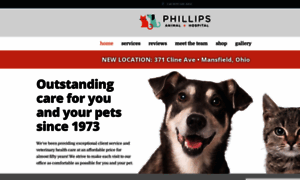 Phillipsvet.com thumbnail