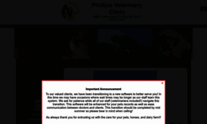 Phillipsvetclinic.com thumbnail