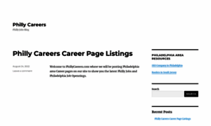 Phillycareers.com thumbnail