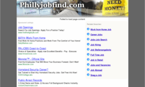 Phillyjobfind.com thumbnail