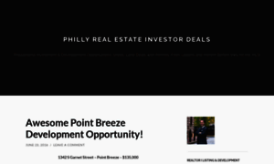 Phillyrealestateinvestordeals.com thumbnail