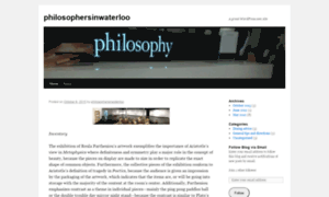 Philosophersinwaterloo.wordpress.com thumbnail