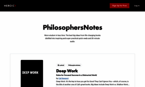Philosophersnotes.com thumbnail