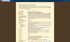 Philosophicalorthodoxy.blogspot.com thumbnail