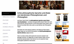 Philosophische-sprueche.de thumbnail