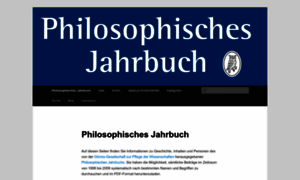 Philosophisches-jahrbuch.de thumbnail