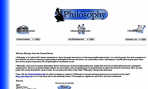 Philosophy-irc.org thumbnail