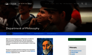 Philosophy.csusb.edu thumbnail